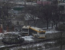 Mariúpol, en el mar de Azov, está sitiada por el Ejército ruso desde finales de febrero. AP/E. Maloletka