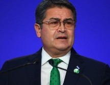 Juan Orlando Hernández en una imagen de archivo. GETTY IMAGES