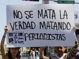 Son ocho los periodistas asesinados en lo que va de este año en México. EFE/ARCHIVO