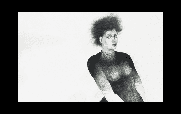 “La reina”. Realizada bajo una técnica mixta data de 1989. Cortesía