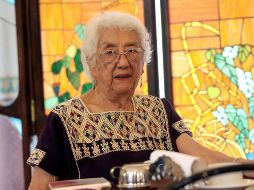 La poeta Dolores Castro seguía impartiendo sus talleres de poesía. NTX / ARCHVO