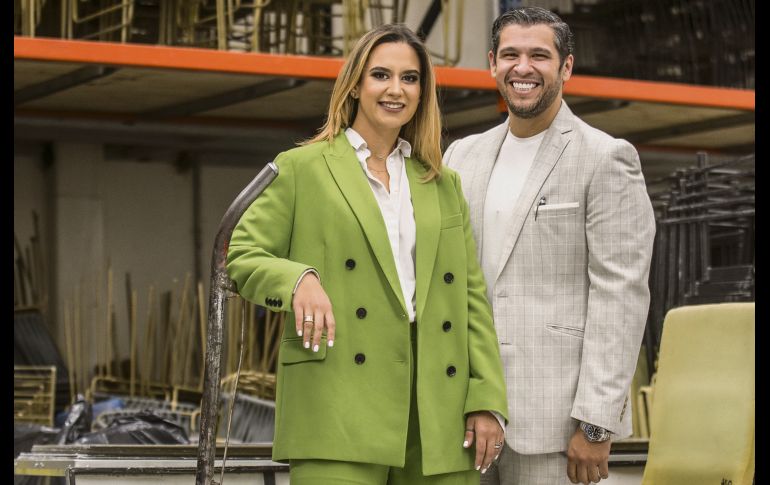 Montserrat Verduzco y Aldo Hernández son los fundadores de Mandarina Catering. GENTE BIEN JALISCO/@stamatti_foto