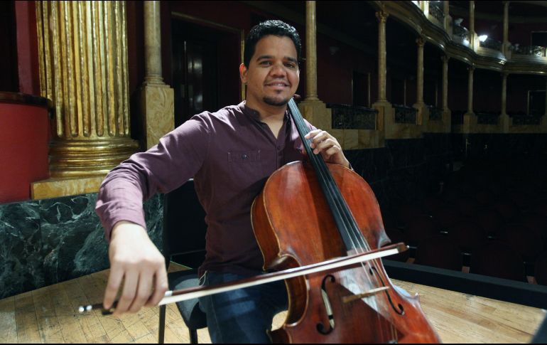 Jean Carlos Coronado. El músico preparará a algunos futuros miembros de la Orquesta Sinfónica Infantil de México. EL INFORMADOR/A. Camacho