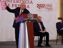 AMLO ha dicho que no está a favor de prohibir las narcoseries, sino de que tengan una visión crítica. SUN/B. Fregoso