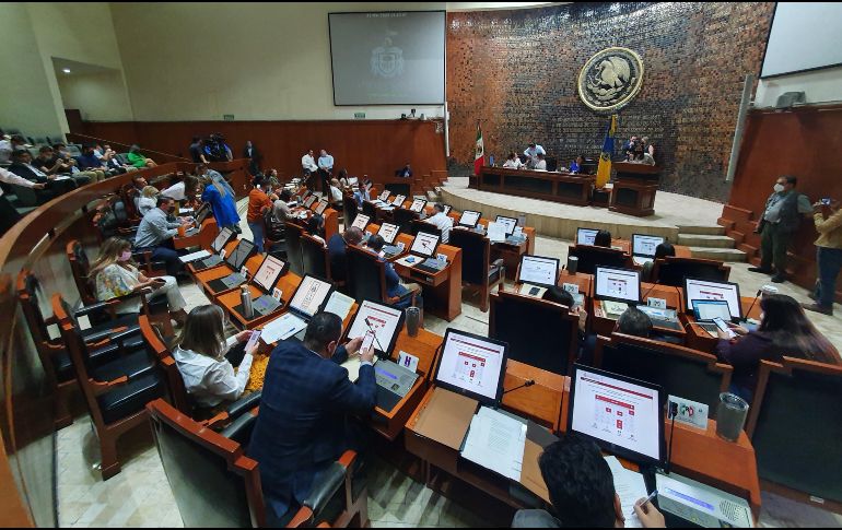 La reforma obtuvo el voto a favor de 36 legisladores. EL INFORMADOR/R. Rivas