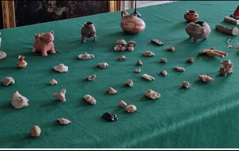 En el comunicado se apuntó que en fechas próximas, las piezas serán repatriadas a México por medio de las gestiones de la Embajada de México en Suecia. TWITTER / @INAHmx