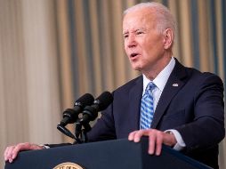 El presidente estadounidense, Joe Biden, asegura que más de 30 países seguirán a Estados Unidos y recurrirán a sus reservas estratégicas de petróleo. EFE / S. Thew