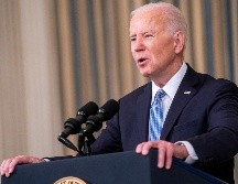 El presidente estadounidense, Joe Biden, asegura que más de 30 países seguirán a Estados Unidos y recurrirán a sus reservas estratégicas de petróleo. EFE / S. Thew