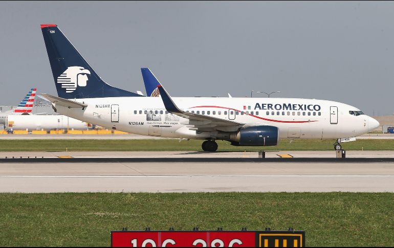 Para mayo, la Aeroméxico estará operando 88 rutas nacionales e internacionales. AFP / ARCHIVO