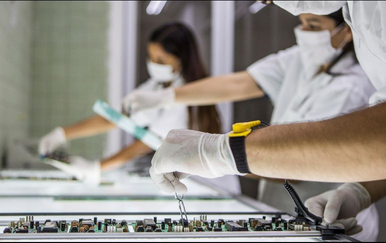 El principal subsector exportador fue el de la fabricación de equipo de computación. EL INFORMADOR/Archivo