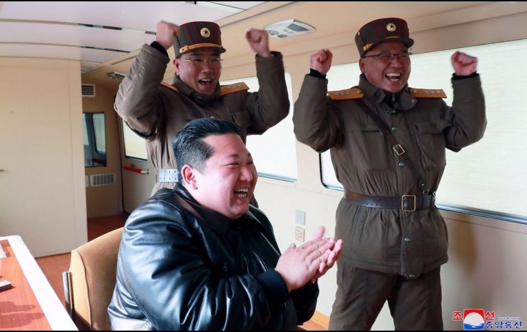 En lo que va de año Corea del Norte ha probado misiles balísticos en varias ocasiones, incluso uno intercontinental el 24 de marzo. AFP/KCNA