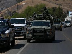 En los primeros tres meses del año, Michoacán acumula más de 700 muertes violentas, un promedio de ocho víctimas diarias, con 28 días con diez a más asesinatos en 24 horas. EFE / ARCHIVO