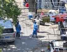 Shanghái se convirtió en los últimos días en el epicentro de una nueva ola de contagios en China, relacionada con la variante ómicron. AFP / H. Retamal