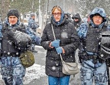 Ciudadanos se organizaron en redes sociales para realizar la manifestación AFP