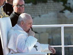 Ayer el Papa Francisco se dirigió a la feligresía  de Malta, en su visita oficial. EFE/A. Solaro