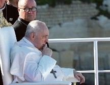 Ayer el Papa Francisco se dirigió a la feligresía  de Malta, en su visita oficial. EFE/A. Solaro