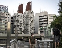 Los módulos estaban diseñados para poder ser removidos de forma independiente, para ser reemplazados cada 25 años, pero esto nunca ocurrió y el edificio comenzó a deteriorarse. AFP/C. Triballeau