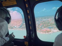 AMLO acompañó su videomensaje con imágenes de la zona arqueológica de Kohunlich, de la Laguna Milagros y de Bacalar. TWITTER / @lopezobrador_