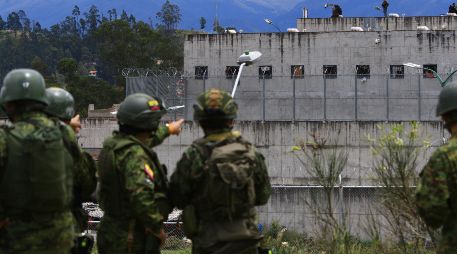 Esta revuelta es parte de la crisis carcelaria que vive Ecuador desde el año pasado. EFE / R. Puglla