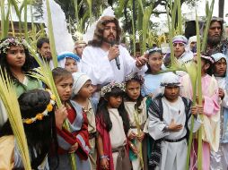 Los feligreses reviven los momentos en que Jesús fue recibido como el Mesías esperado por muchos siglos, y que lleva a los hombres paz, alegría y confianza. NTX / ARCHIVO