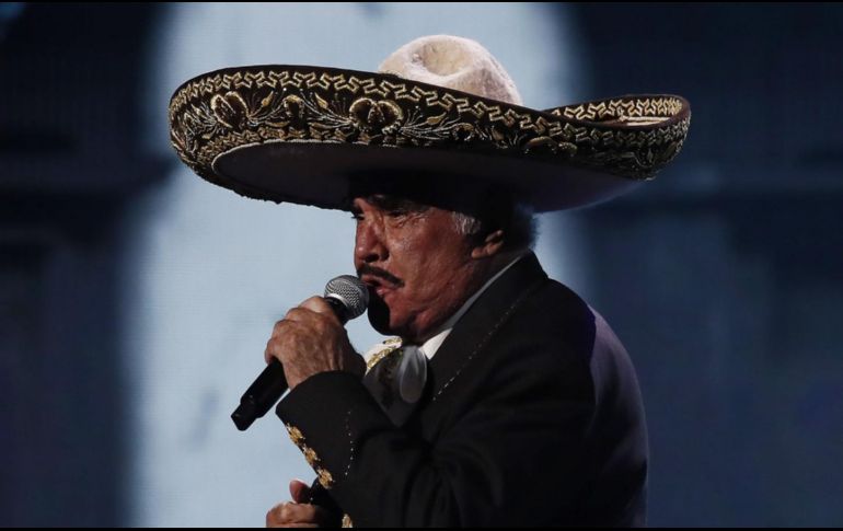 Vicente Fernández se alzó con el Grammy póstumo por mejor álbum ranchero por su disco “A mis 80's”. EFE / ARCHIVO