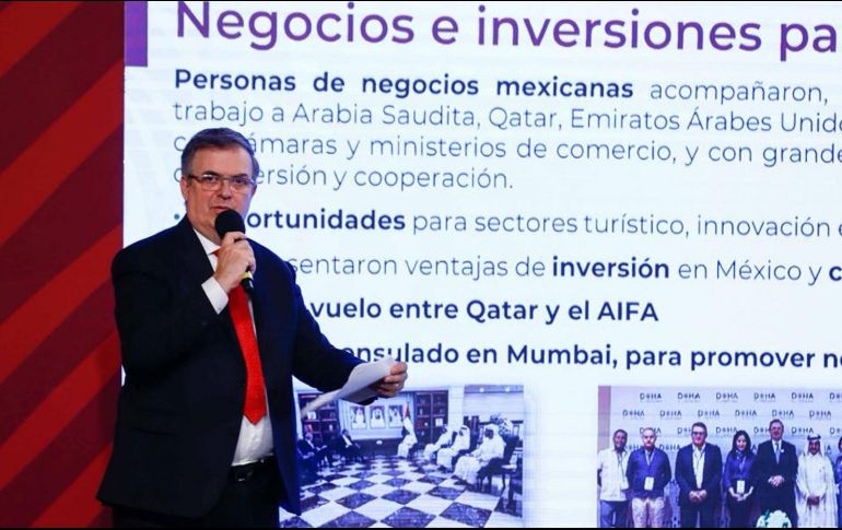 Marcelo Ebrard informó este martes que la aerolínea Qatar Airways busca volar a México operando desde el nuevo Aeropuerto Internacional Felipe Ángeles, inaugurado el pasado 21 de marzo. SUN / D. S. Sánchez