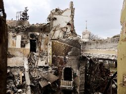 Autoridades de Ucrania no han confirmado ni desmentido el derribo del helicóptero. AP/A. Alexandrov