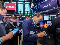 La mayoría de los sectores acabaron en negativo. AP/C. Crow