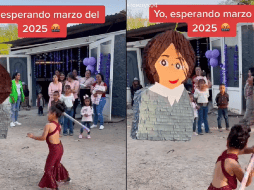 Fanáticos de Selena enloquecieron por la temática y piñata de esta fiesta infantil. TIKTOK: @gerrys04