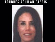 Lourdes Aguilar desapareció entre las 20:00 horas y 20:40 horas del pasado domingo; vestía ropa deportiva en color negro. ESPECIAL /