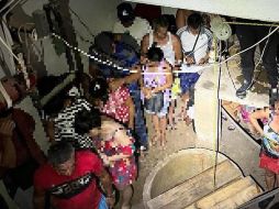 Una persona fue puesta a disposición de las autoridades por este hecho. TWITTER/@INAMI_mx