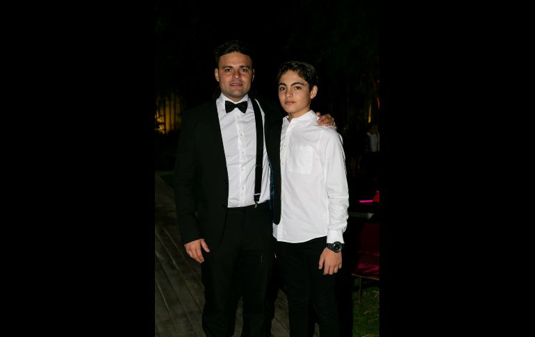 Alfonso Orozco y Mateo Orozco. GENTE BEIN JALISCO/Jorge Soltero