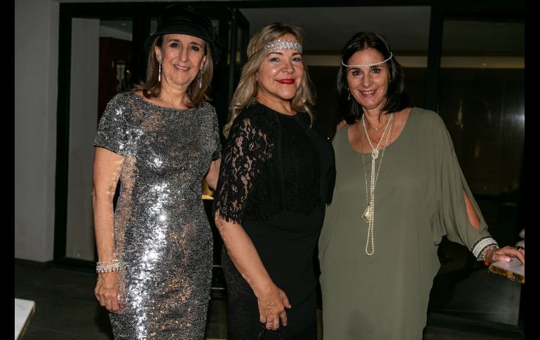 Verónica Ugalde, Conchis Hinojosa y Pilar Ailloud. GENTE BIEN JALISCO/Jorge Soltero