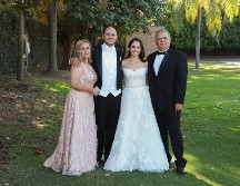 Ana Lorena Martínez, Juan Pablo Paredes, Lorena Denisse Jiménez y Arturo Jiménez. GENTE BIEN JALISCO/Antonio Martínez