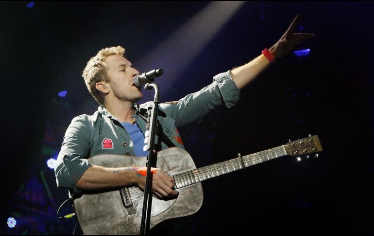 Este jueves 7 de abril, Coldplay ofrecerá su último concierto en México. AP / ARCHIVO