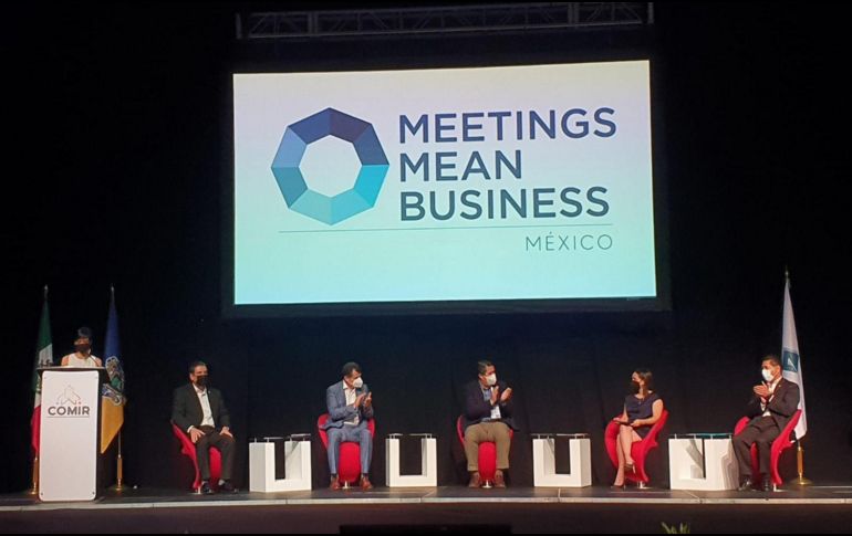 Hoy en Expo Guadalajara se llevó a cabo el Global Meetings Industry Day 2022 (GMID). EL INFORMADOR / E. Gómez