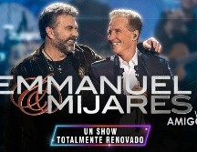 “Two’r Amigos” se ha convertido en uno de los espectáculos más solicitados por la audiencia a lo largo de los seis años que Emmanuel y Mijares tienen impulsando este formato compartido. FACEBOOK / @ocesamx