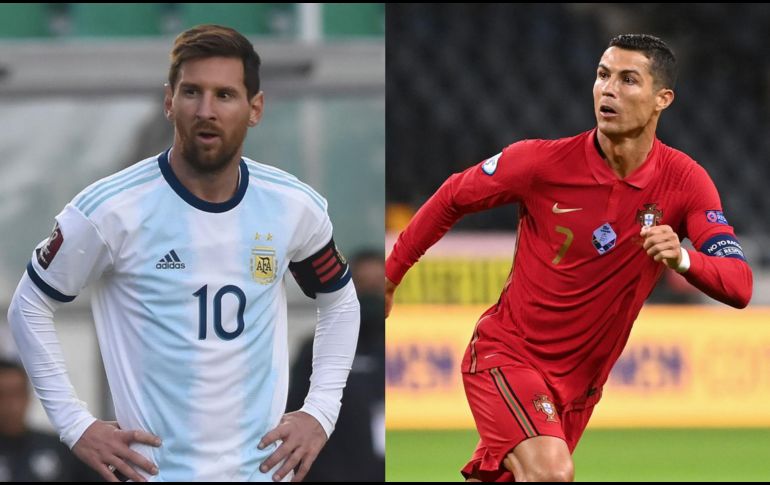 Lionel Messi, a sus 34 años y Cristiano Ronaldo a sus 37 primaveras, ya no alcanzarán a estar presentes, por su edad, en el Mundial de Estados Unidos, México y Canadá en 2026. ESPECIAL