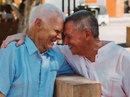 En las fotos, Fred y Chuck asoman en varias poses, siempre reflejando todo el cariño y amor que se tienen. INSTAGRAM/henryjimenz