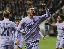 Ferran Torres igualó con un disparo casi a bocajarro tras una doble pared con Frenkie de Jong (66).  EFE / R. Wittek