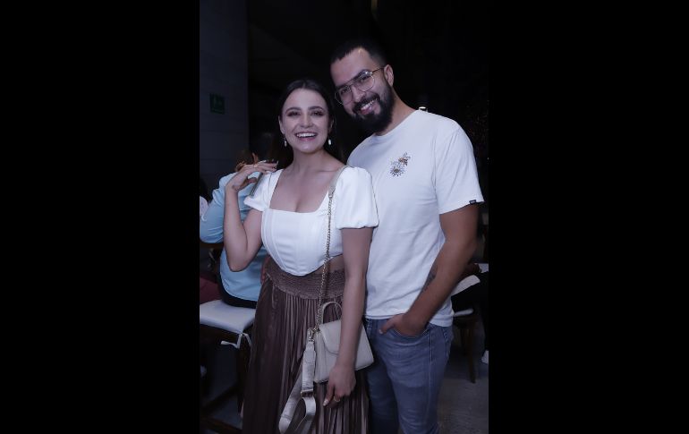 Veyra Sandoval y Diego Rodríguez. GENTE BIEN JALISCO/ Claudio Jimeno