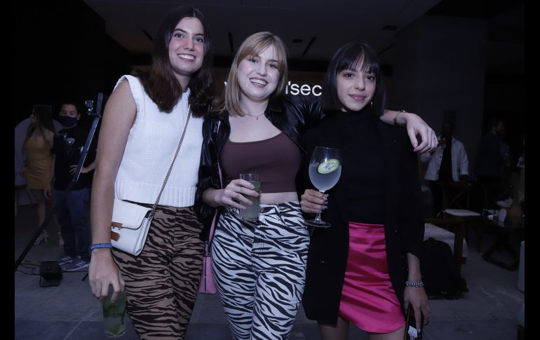 Cristina González, Sara González y Danna Sánchez. GENTE BIEN JALISCO/ Claudio Jimeno