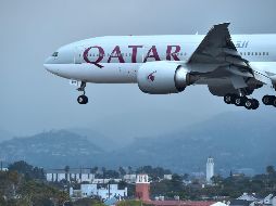 Qatar Airways aclaró que no tiene planes de iniciar operaciones desde el AIFA, de acuerdo con reportes de medios citando información de Reuters, basada en la declaración de un vocero de la compañía no identificado. AFP / ARCHIVO