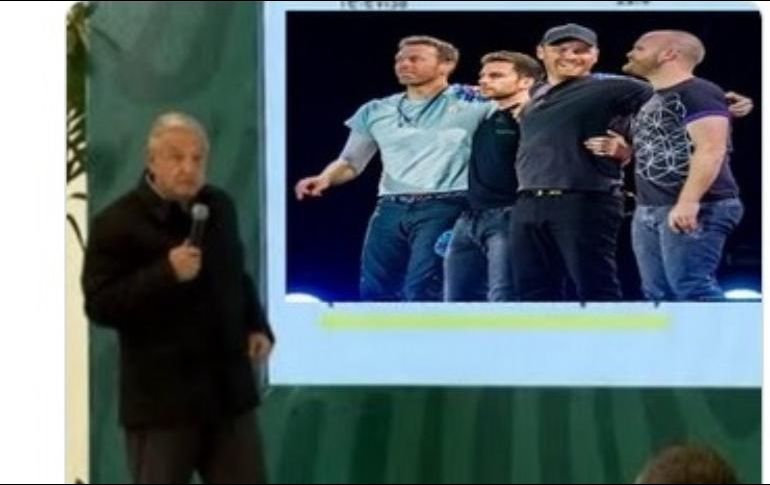 Coldplay se encuentra en México desde hace dos semanas. TWITTER