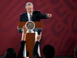 López Obrador señaló que actualmente la CFE paga a las centrales privadas el 100% de la energía, aunque no se entregue. AFP/A. Estrella