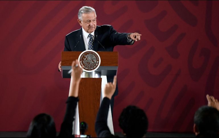 López Obrador señaló que actualmente la CFE paga a las centrales privadas el 100% de la energía, aunque no se entregue. AFP/A. Estrella