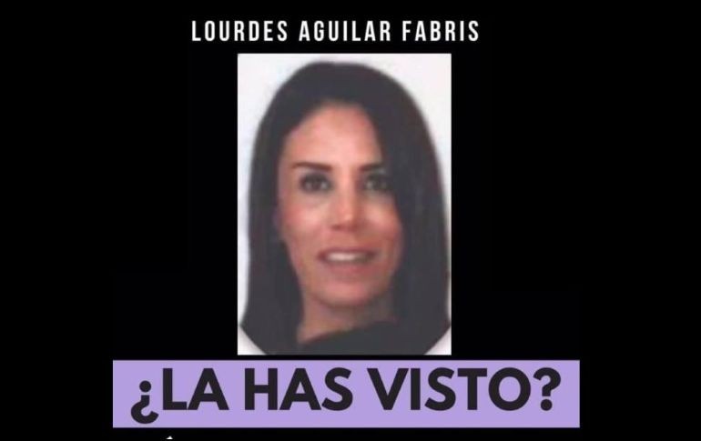 Lourdes Aguilar Fabris, de 52 años, se reportó como desaparecida el pasado domingo 3 de abril. ESPECIAL