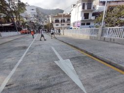 Ayer se hizo la puente vehicular del Río Cuale, ubicado en la zona centro de Puerto Vallarta. ESPECIAL