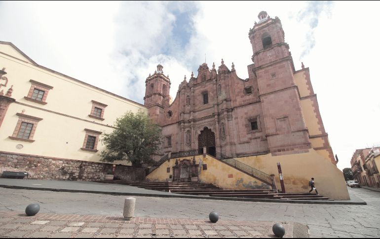 Templo de Santo Domingo. Uno de los más bellos del Centro Histórico zacatecano. EL INFORMADOR/F. González