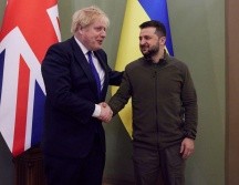 El Primer ministro de Inglaterra acudió a Kiev para entrevistarse con el presidente de Ucrania. EFE